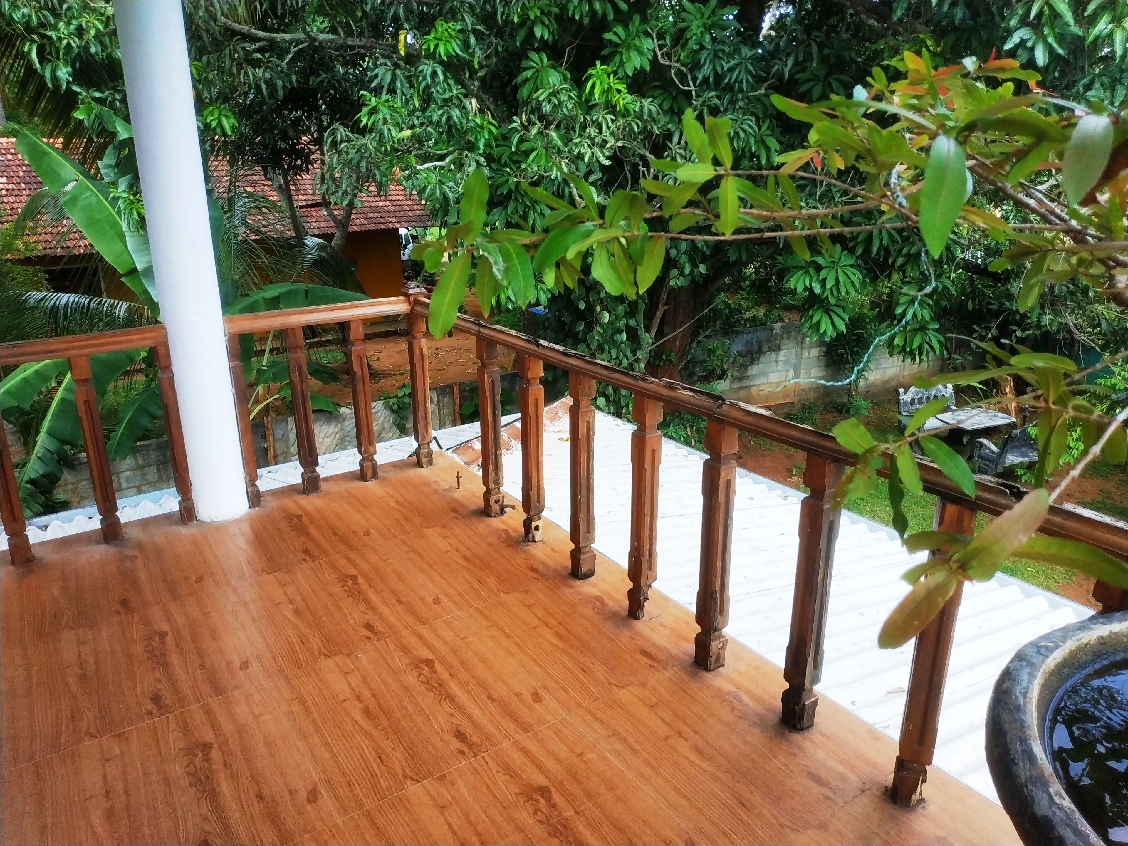 Basic-Doppelzimmer zur Einzelnutzung, Balkon, Gartenblick | Blick auf den Garten