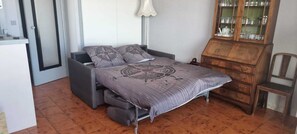 Bed sheets - Unique beachfront studio cabin with direct beach access (Arcachon)