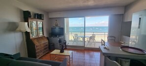 TV - Unique beachfront studio cabin with direct beach access (Arcachon)