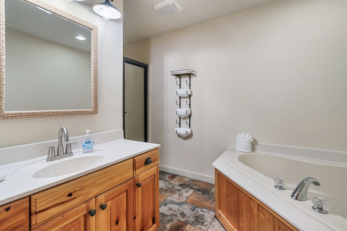Photo 120 of Sky Walk Lodge! Sleeps 22, Mountain View, Full Game Room!