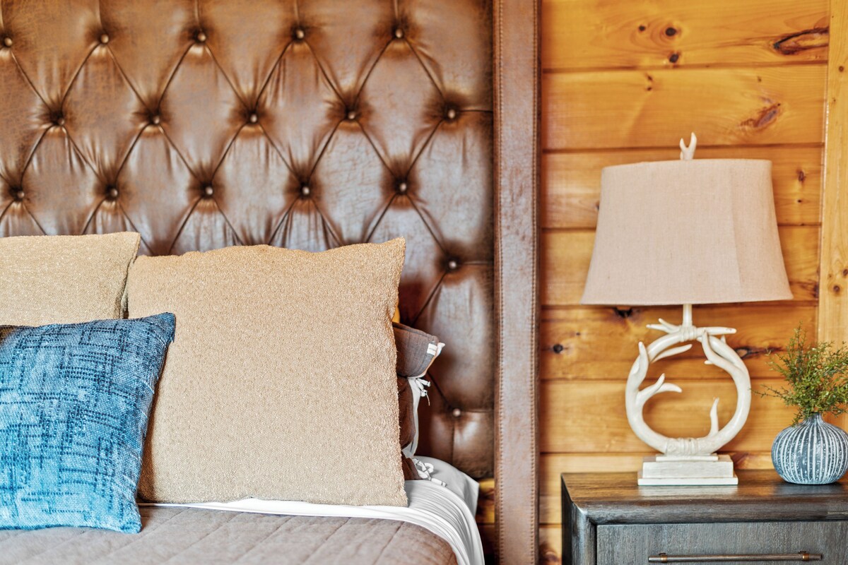 Photo 76 of Sky Walk Lodge! Sleeps 22, Mountain View, Full Game Room!