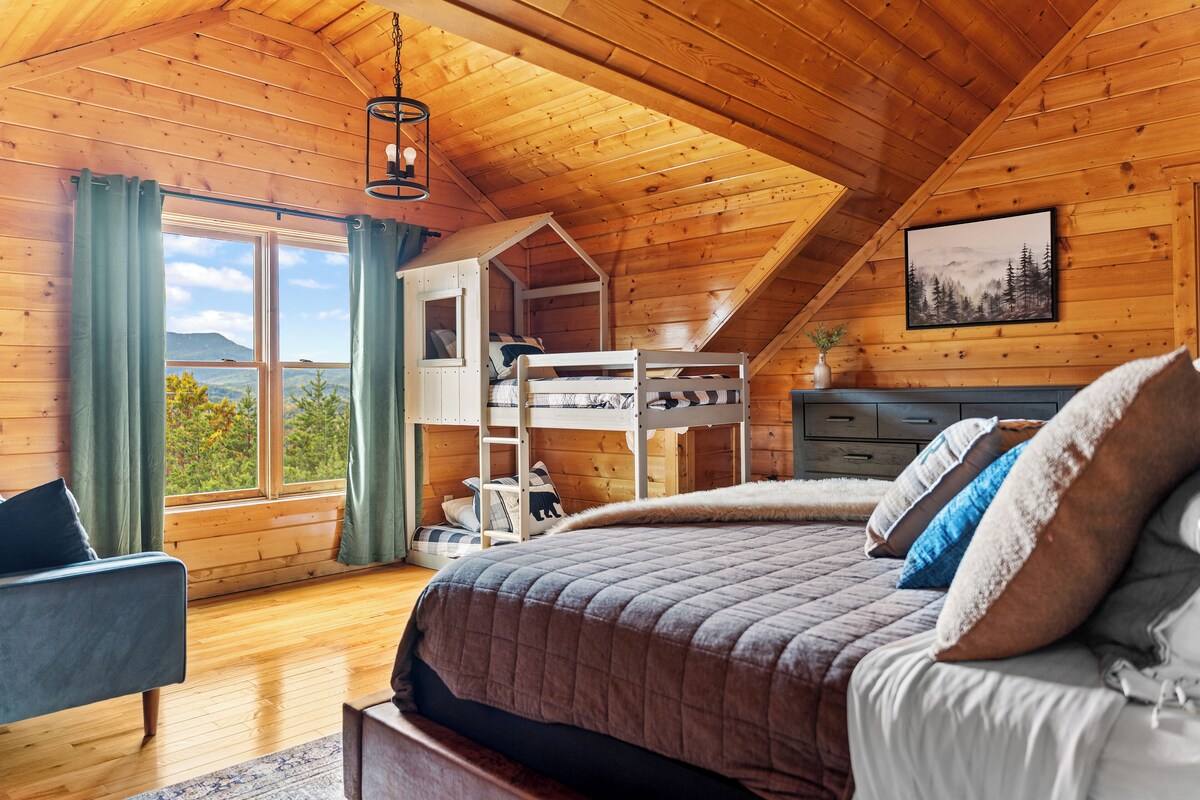 Photo 101 of Sky Walk Lodge! Sleeps 22, Mountain View, Full Game Room!