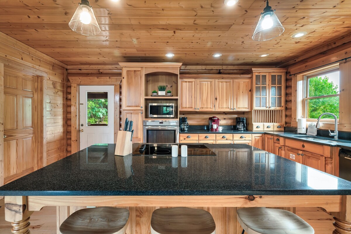 Photo 84 of Sky Walk Lodge! Sleeps 22, Mountain View, Full Game Room!