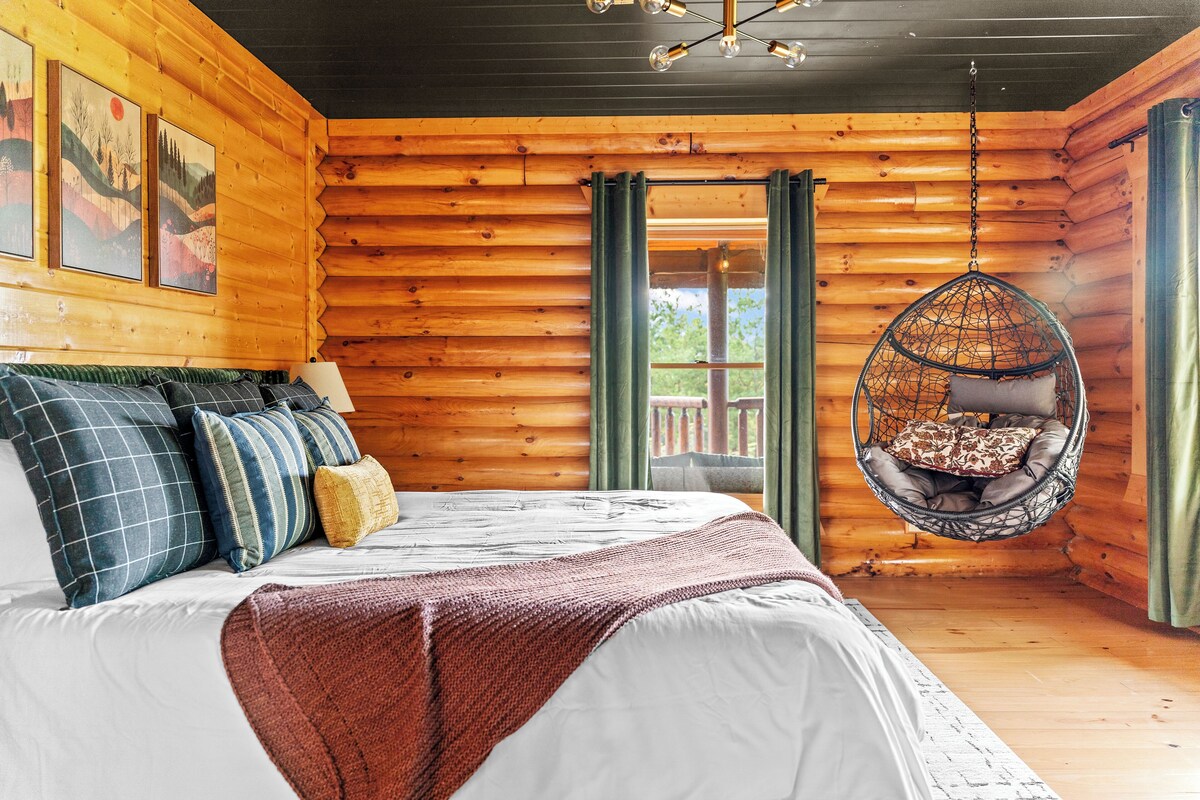 Photo 92 of Sky Walk Lodge! Sleeps 22, Mountain View, Full Game Room!
