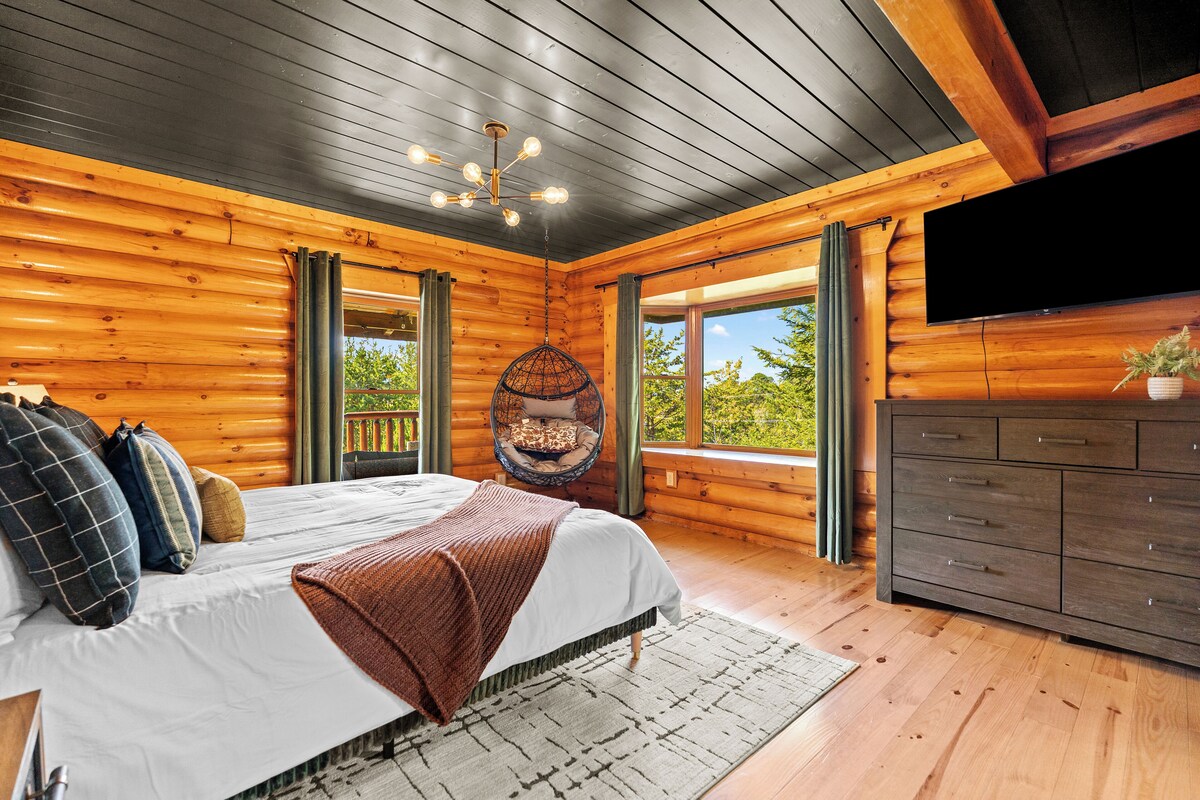 Photo 90 of Sky Walk Lodge! Sleeps 22, Mountain View, Full Game Room!