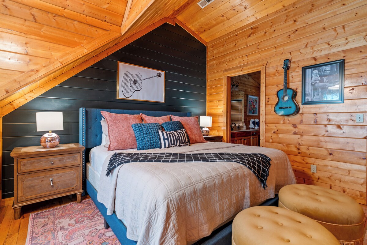 Photo 98 of Sky Walk Lodge! Sleeps 22, Mountain View, Full Game Room!