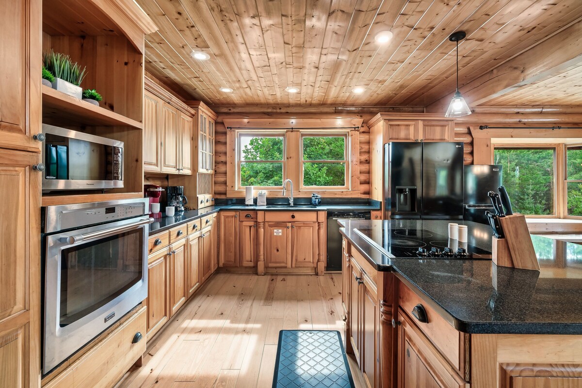 Photo 82 of Sky Walk Lodge! Sleeps 22, Mountain View, Full Game Room!
