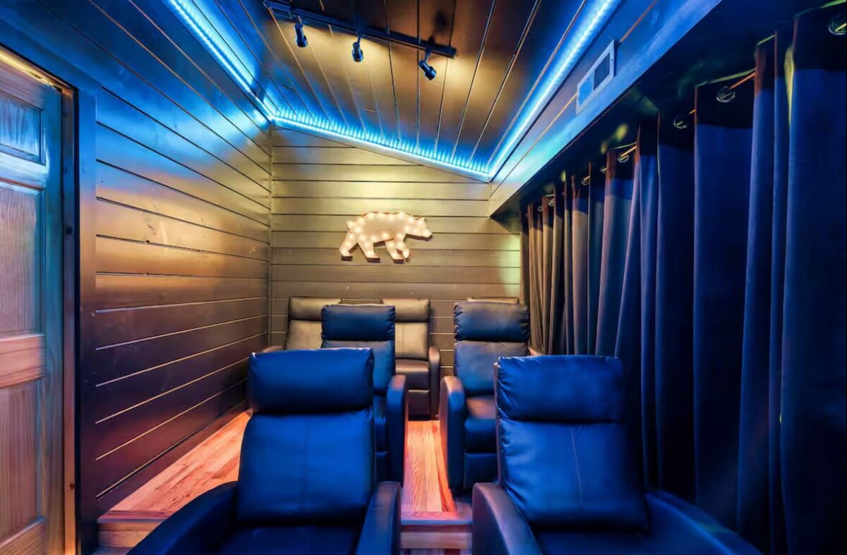 Photo 87 of Sky Walk Lodge! Sleeps 22, Mountain View, Full Game Room!