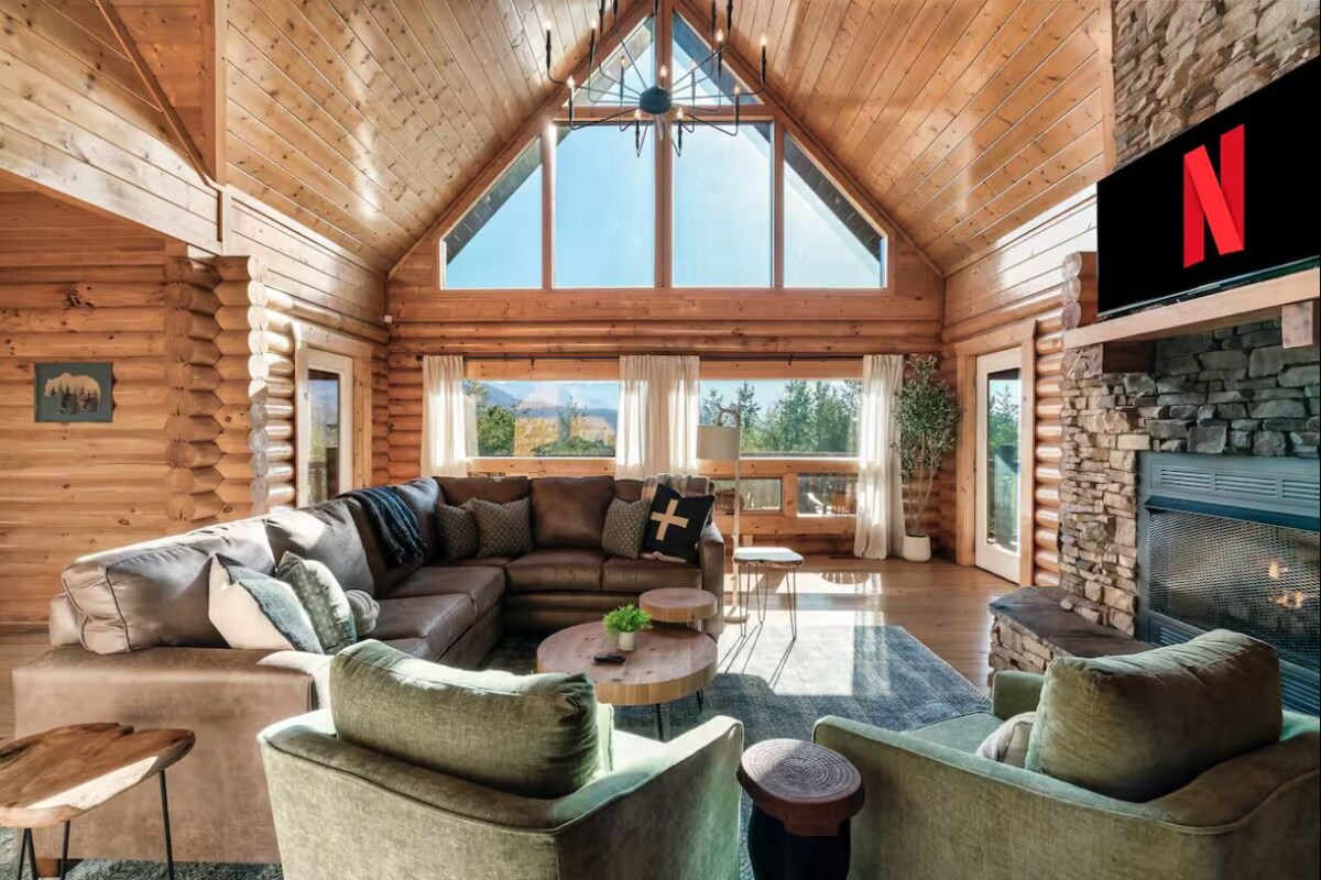 Photo 78 of Sky Walk Lodge! Sleeps 22, Mountain View, Full Game Room!