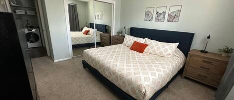 1 chambre, fer et planche à repasser, Wi-Fi, draps fournis