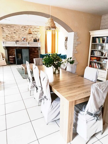 Character house in a quiet village between Tarbes and lourdes 