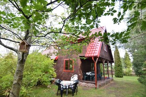 House | Exterior - Holiday Home With Fireplace and Private Garden (gmina Stężyca)