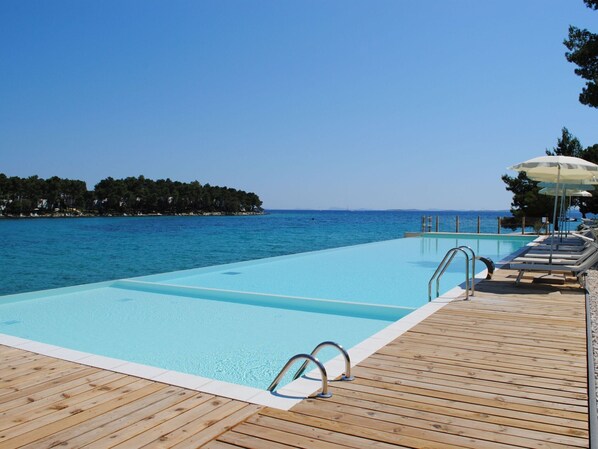 Indoor pool, outdoor pool