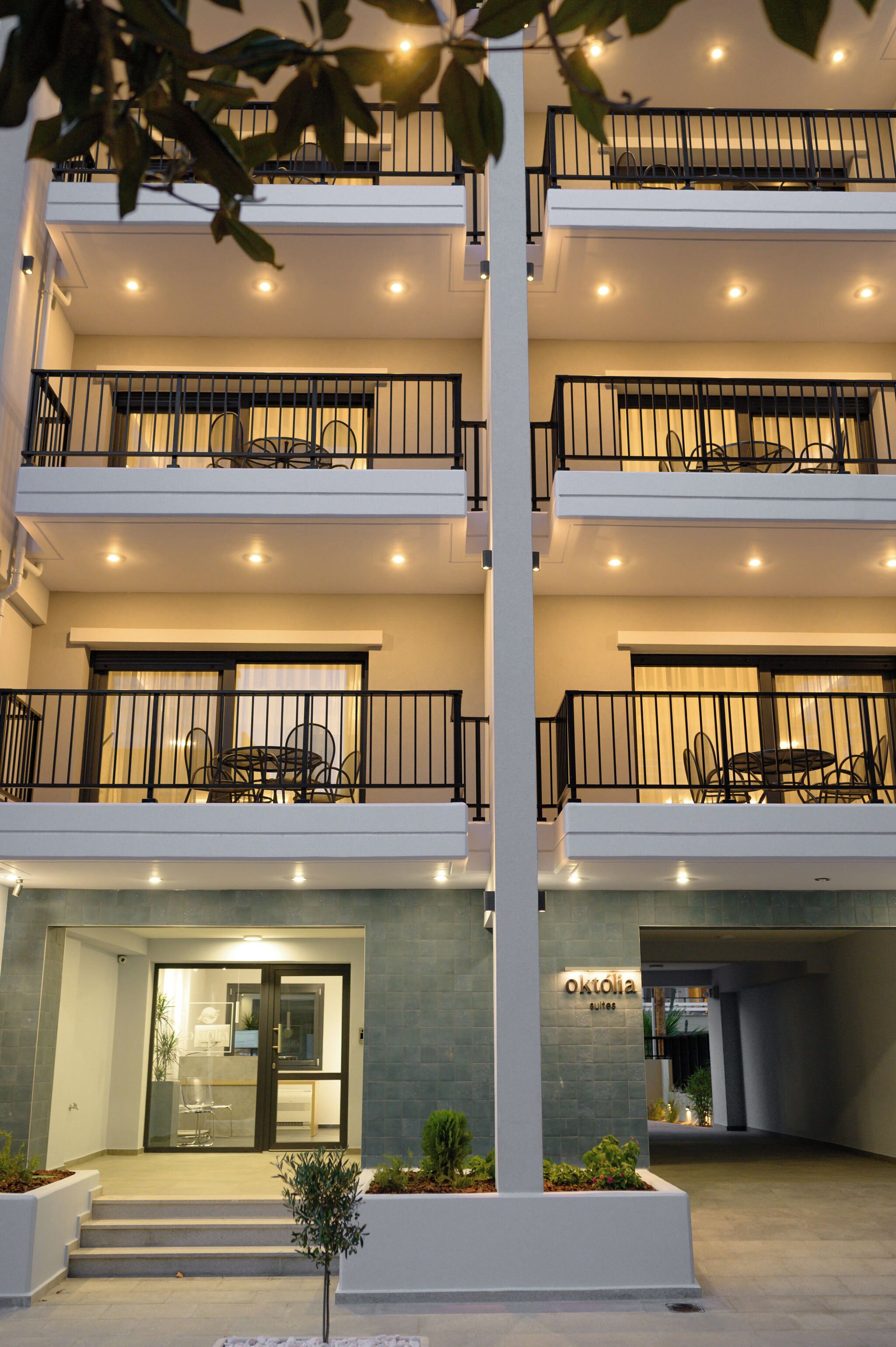 Voorkant van accommodatie