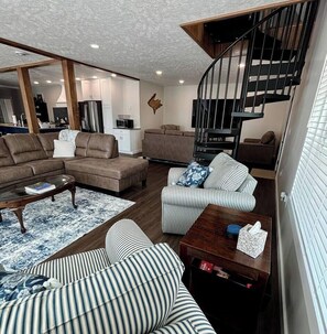 Smart TV, video games, DVD player, books