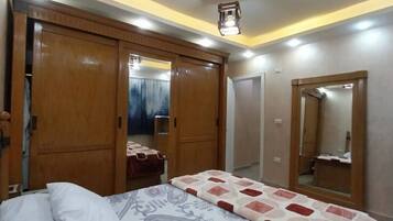 1 間睡房、熨斗/熨衫板、Wi-Fi、床單