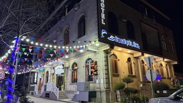 Voorkant van accommodatie