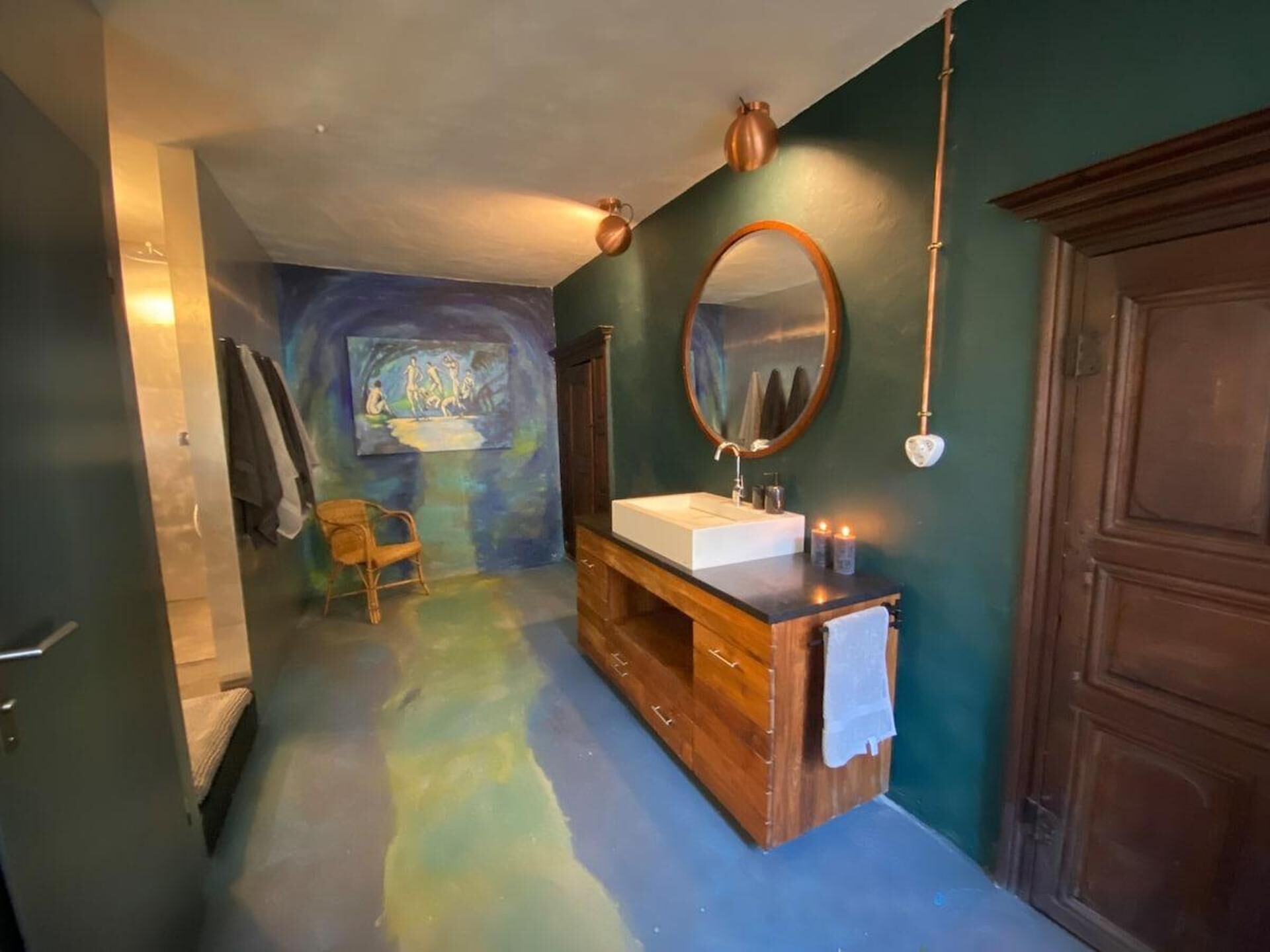 Ferienhaus | Badezimmer | Dusche, Haartrockner, Handtücher