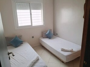 2 slaapkamers, beddengoed
