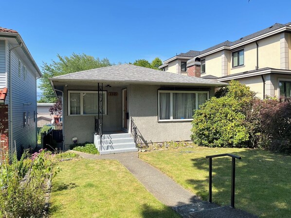 Fassade der Unterkunft