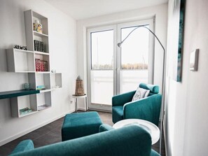House | Living room - Ferienhaus am Yachthafen in Peenemunde (Peenemünde)