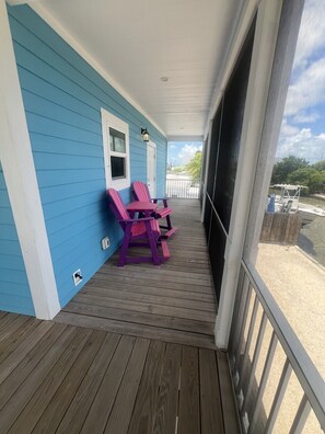 Terrace/patio - Captain & Mermaid's Diamond #BP25 (Big Pine Key)