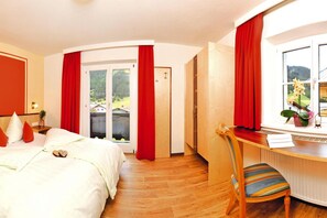 2 chambres, draps fournis