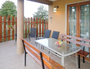Ferienhaus | Balkon