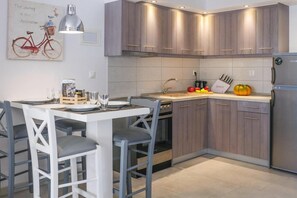 Private kitchen - Apartment in Elia Beach for 2 Person (Sithonia)