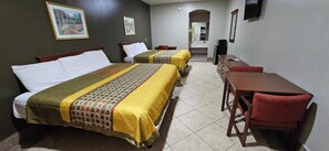 1 bedroom, desk, WiFi, bed sheets