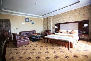 1 kamar tidur, setrika/meja setrika, dan Wi-Fi gratis