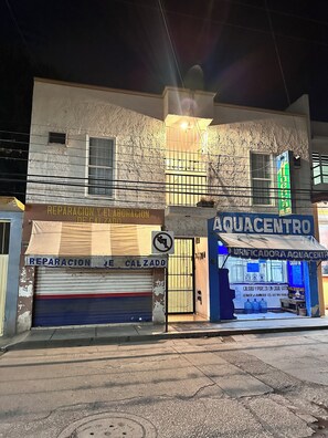 Façade de l’hébergement