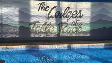 Indoor pool, a heated pool