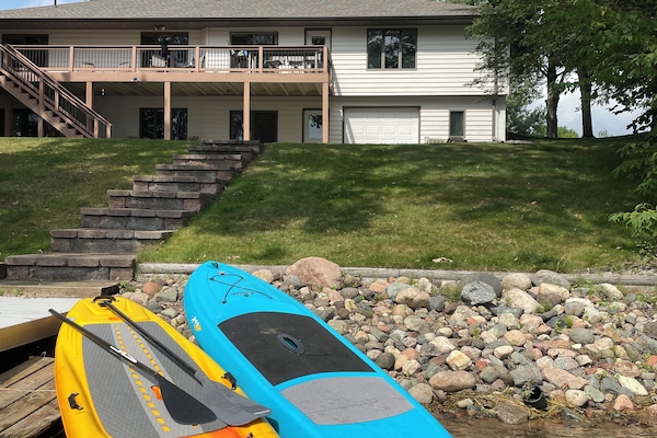 two paddle boards for your enjoyment!