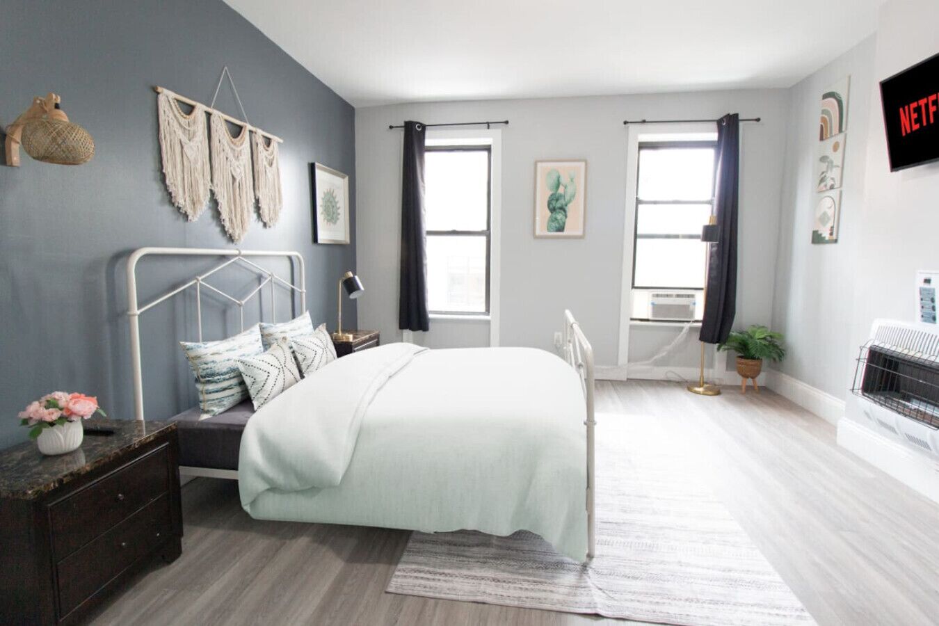 1 bedroom, desk, iron/ironing board, WiFi