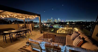 Modern Echo Park townhouse with stunning roof