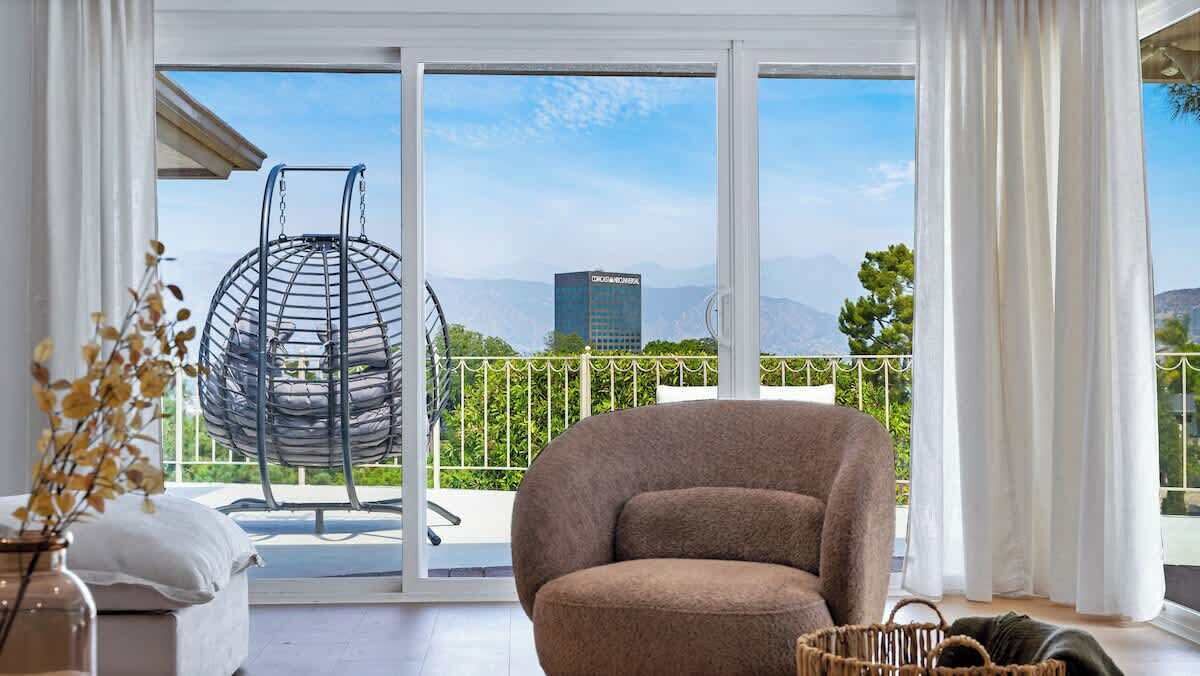 TV, fireplace, foosball, offices