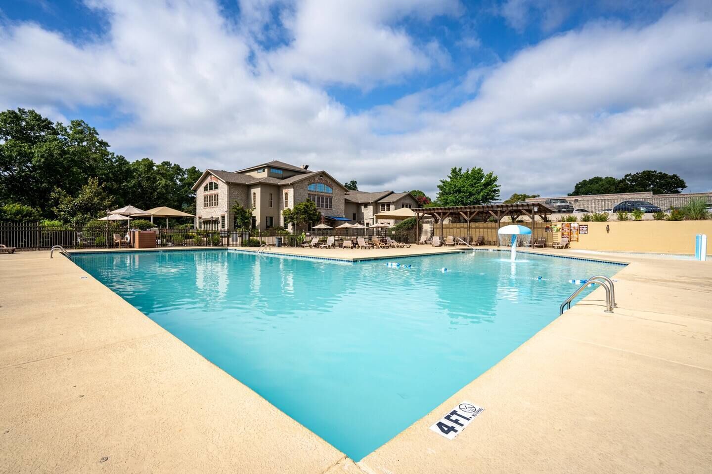 Indoor pool, a heated pool