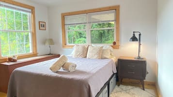 2 habitaciones, cuna de viaje, wifi gratis y ropa de cama
