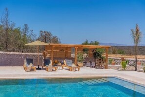 Outdoor pool, a heated pool - Villa with Private Pool and Staff (Essaouira)