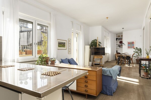 Living area - La Dolce Vita - San Saba Penthouse (Roma)