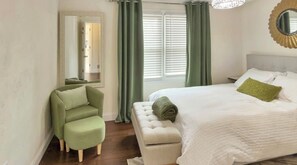 2 bedrooms, iron/ironing board, travel crib, WiFi