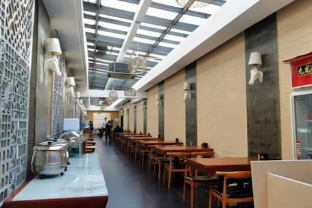 Restoran. Beijing Sky House Business Hotel (Capital Airport Xinguozhan Branch)