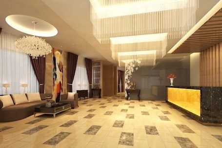 Interior. Beijing Sky House Business Hotel (Capital Airport Xinguozhan Branch)
