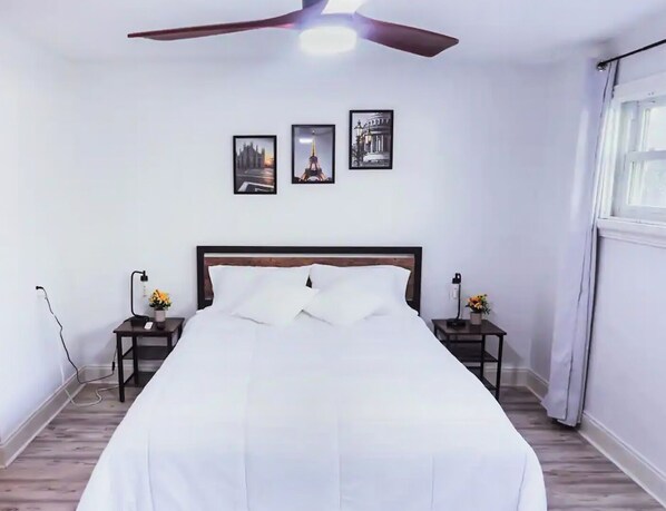 1 bedroom, iron/ironing board, WiFi, bed sheets