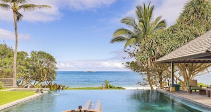 Hale Ohana - Beachfront, Pool, AC