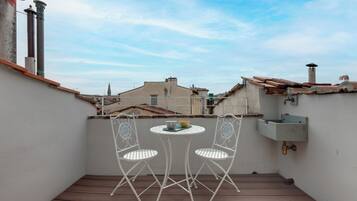 Apartamento | Terraza o patio