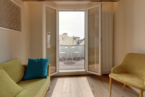 Living area - Mamo Florence - Dei Neri Apartment (Florence)