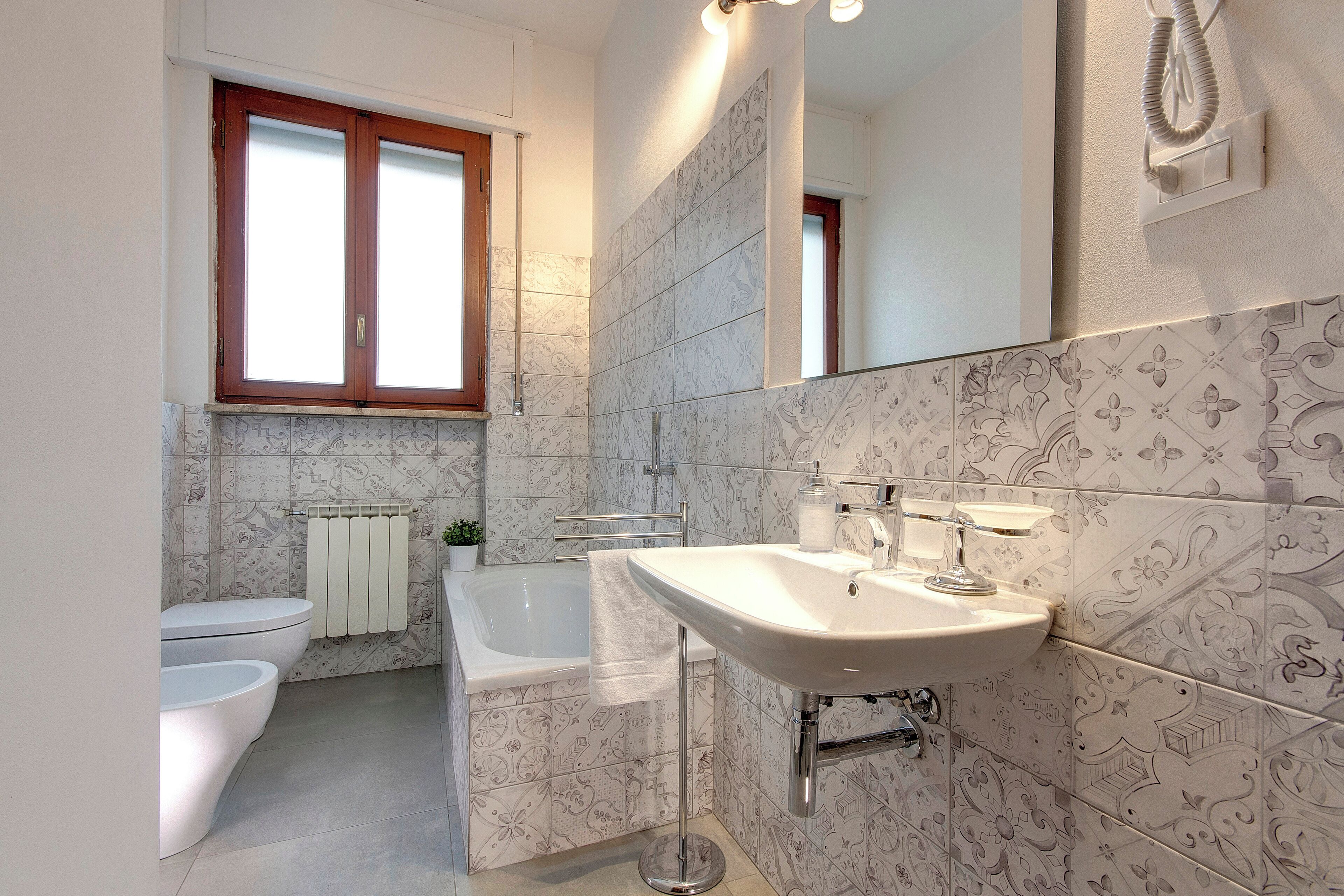 Apartment | Badezimmer | Dusche, Haartrockner, Bidet, Handtücher