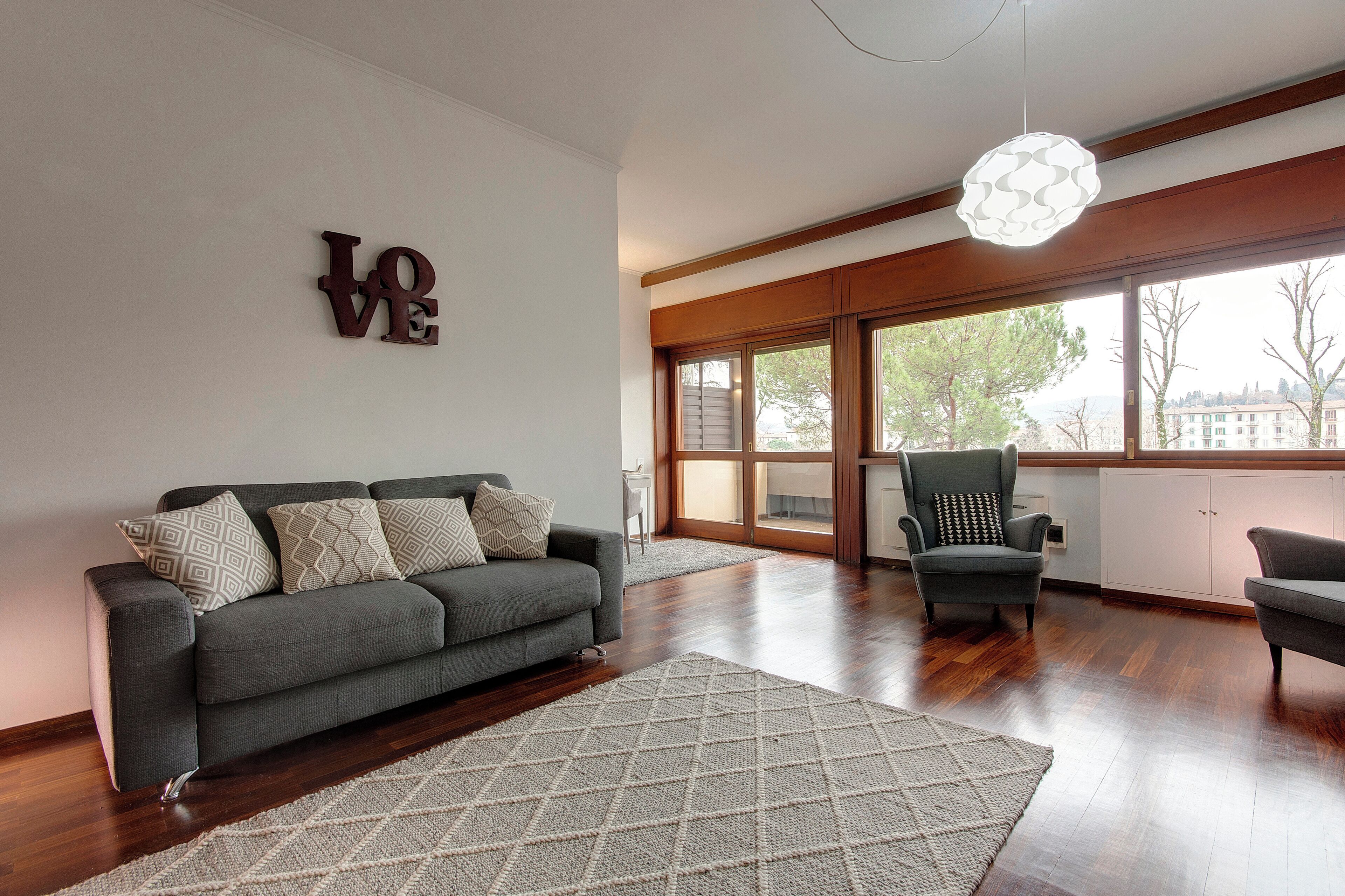 Appartamento | Area soggiorno | TV a schermo piatto 24 pollici con canali digitali